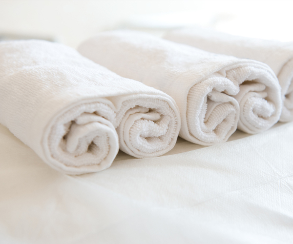 hotel towels